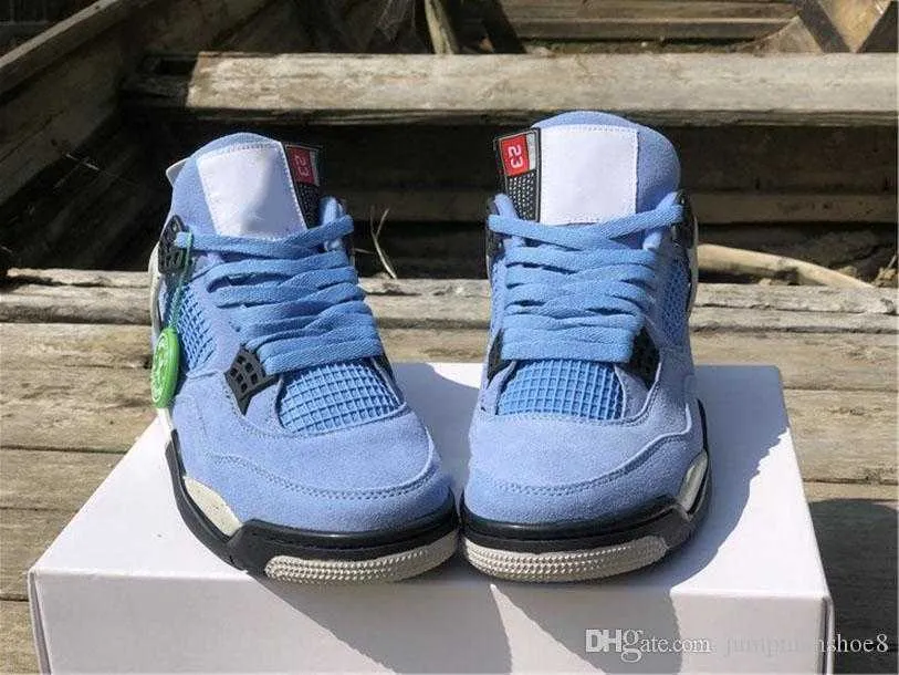 2021 Release Men Basketball Shoes 4 4s SE University Blue Jumpman Fashion Trainers luxurys Designer Sneakers Size 40--47.5 Ship With Box