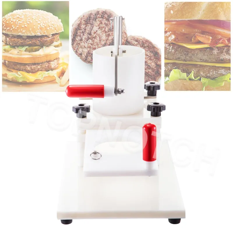 Hand Press Meat Beef Burger Patty Making Machine Shaping Maker For Hamburger TOPNOTCH