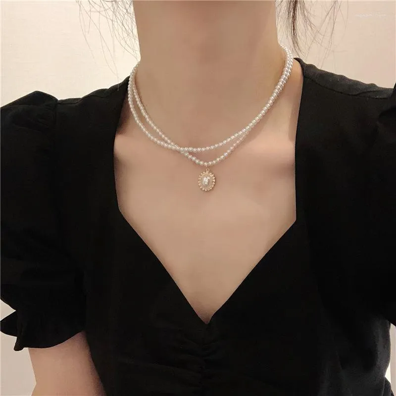 Choker KAPLAN CENTER Mode Perle Chaîne Bijoux Collier Pour Les Femmes De Mariage Amour Vintage Style En Gros