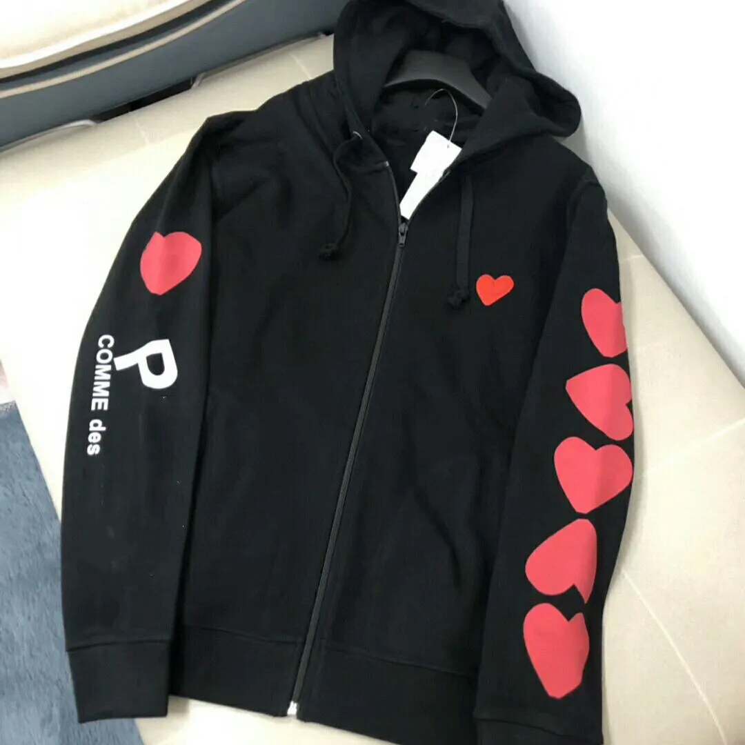 Jacka Woman Jacket Designer Man Hoodies Zipper Coat Eyes Heart-Shaped Outwear Fasion Lovers Sweatshirts For Male Oversize S-5XL