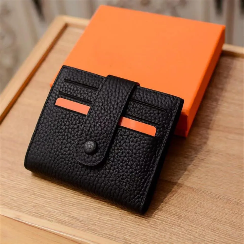 Women Luxurys Designers حقائب 2021 حقيبة حامل البطاقة سعة صغيرة لبروك الأبراج Cardbag التجزئة الكاملة 7 ألوان HHHHBAG270V