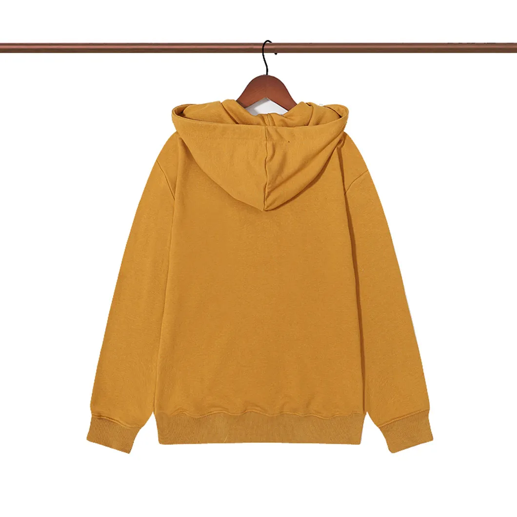 Mens Designer Hoodie Fashion Women Designer Hoodies High Quality Orange Streetwear hooded Sweatshirt For Male Size M XXL