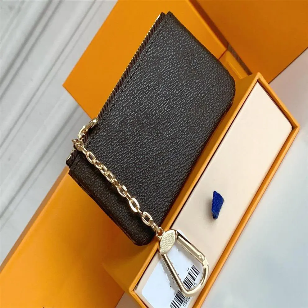 كيس مفتاح M62650 Pochette CLES مصمم أزياء محفظة نسائية الرجال الرئيسية حلقة الائتمان حامل عملة العملة