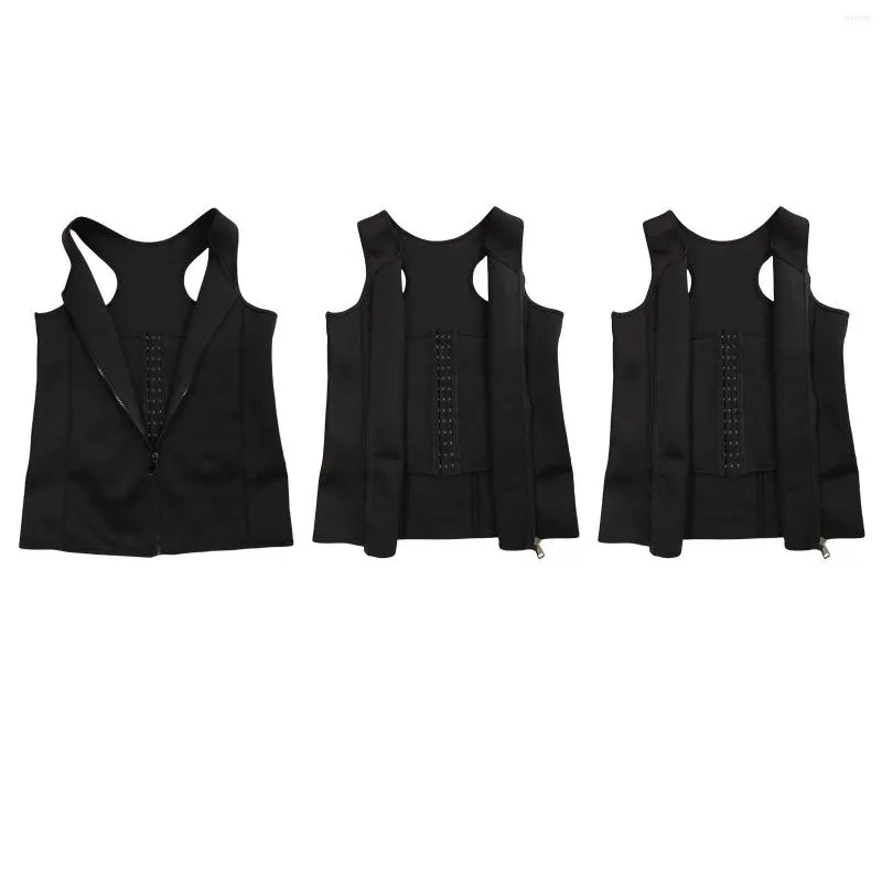 Intimo modellante da uomo Gilet da sauna da uomo Shaper da allenamento Addome riducente Shapewear Cintura per il sudore Cintura per allenamento Corsetto Canotta Camicia Grasso