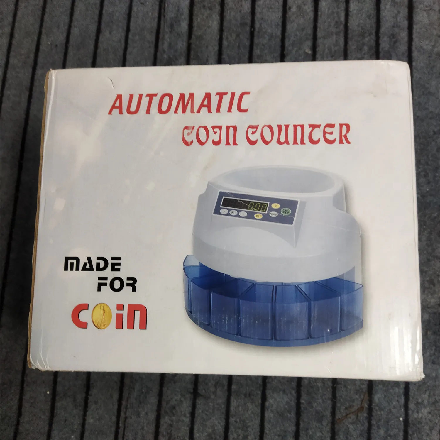 3-Pack Electronic Coin Counters & Sorters - Accurate Money Counting ...