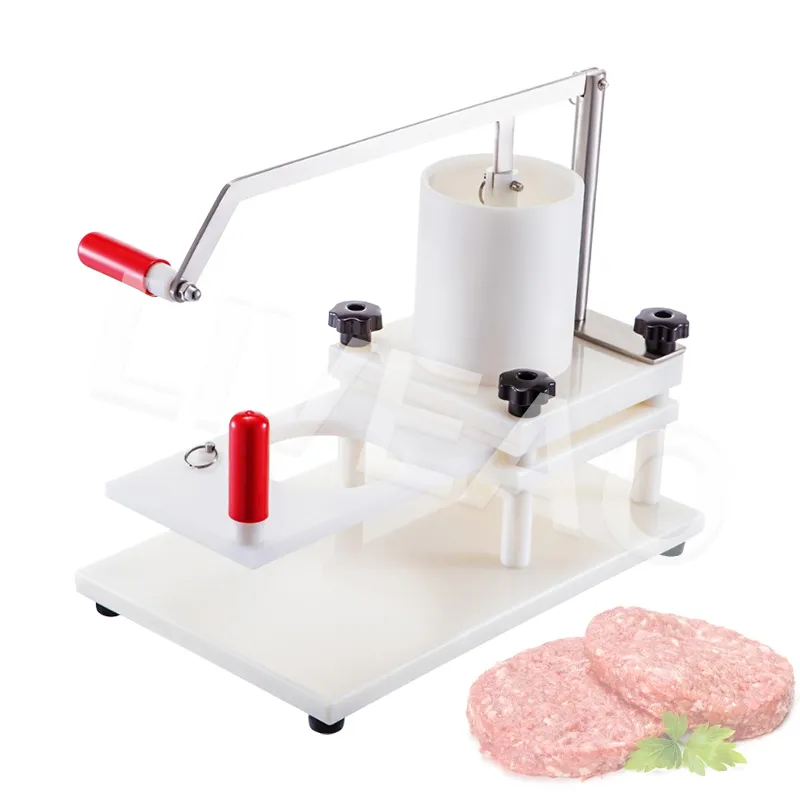 Kök manual hamburgare patty maker 110mm 130mm rund pajformning maskin hamburgare kött paj gör utrustning liveao