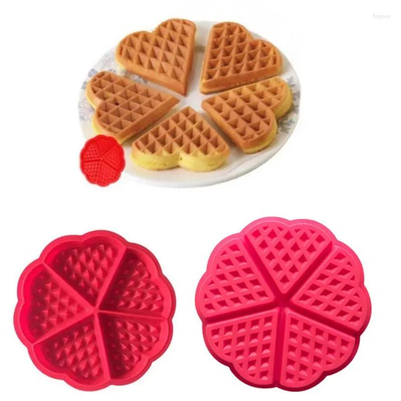 Bakvormen wafelmakers voor kinderen siliconen cake mal bakware set anti -aanbak mal