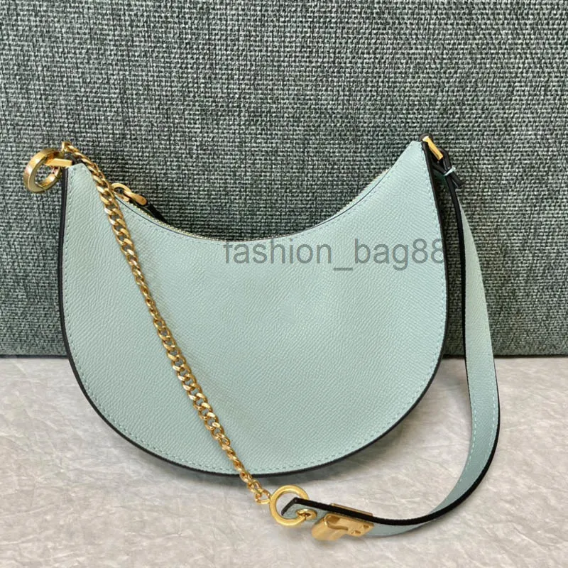 LUXURY DESIGNER BAG SIGNATURE Mini Palm Calfskin HOBO Underarm Bags