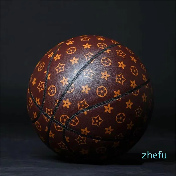Pallone da basket football americano in pelle monogramma Soccer 24K Black Mamba Spalding Merch pattern