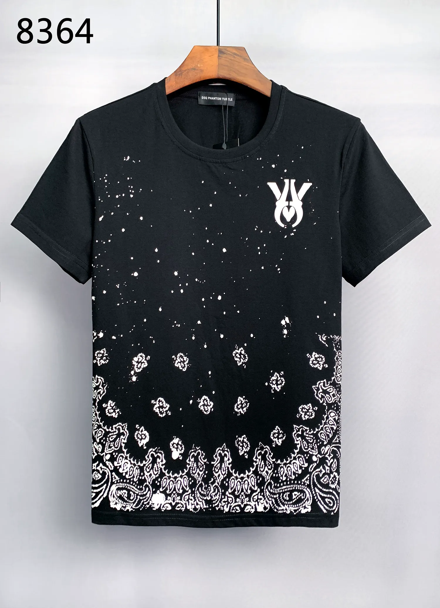 DSQ PHANTOM TURTLE Mens T Shirts Black White From Dddsss888