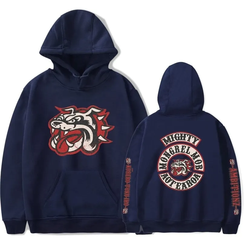 Moletons Masculinos Moletom Mongrel Mob Moda Estampados Moletons Femininos Moletons Masculinos Manga Longa Com Capuz Moletons Casuais Na Moda Plus Size 220902