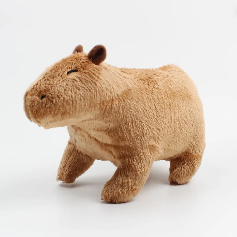 Capibara De Peluche – Cojín Largo Y Mullido De 40 Cm Con Diseño Adorable Y Expresión Soñadora, Ideal Para Decoración, Regalos Y Abrazos, Material Suave De Felpa Corta