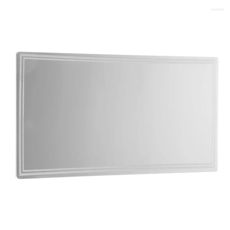 Accessoires intérieurs Universal Stick-on Car Sun Visor Mirror Makeup Vanity Looking Glass Mirrior 11x6.5cm / 15x8cm Cosmetic For Travel