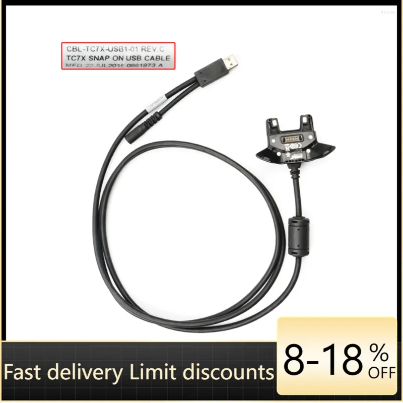 RLJT JIN TC77 Charger Cable With Power Supply For Zebra TC70 TC75 TC77 Barcode Scanners - 5V 2A Fast Charging