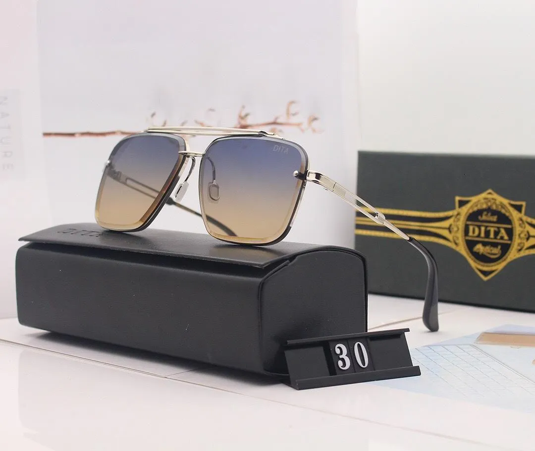 High Quality dita Fashion Sunglasses Designer Top NewSunglasses UV400 Eyewear Glasses Metal Frame Polaroid Lens Glasses