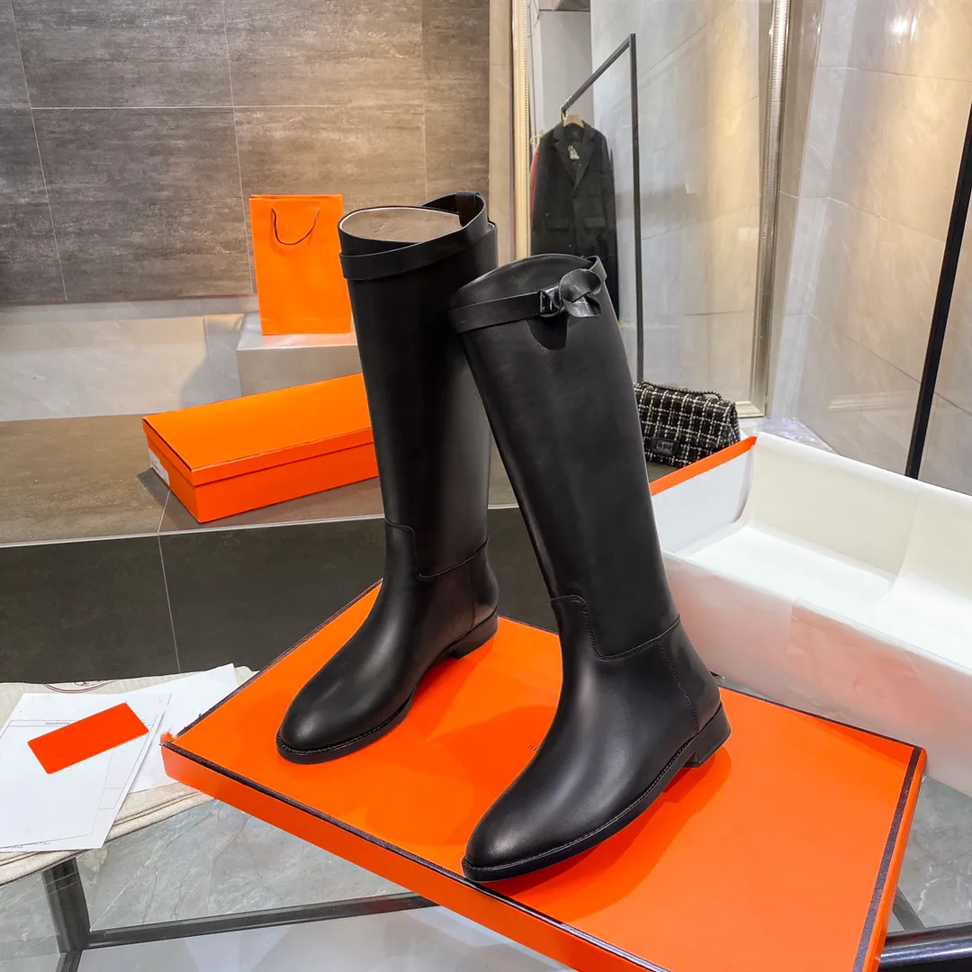 Stivali Da Ginocchio In Pelle Da Donna Stivali Invernali Inverno Slip On Toe Thow Theel Slip On 2024 Da 233 DHgate
