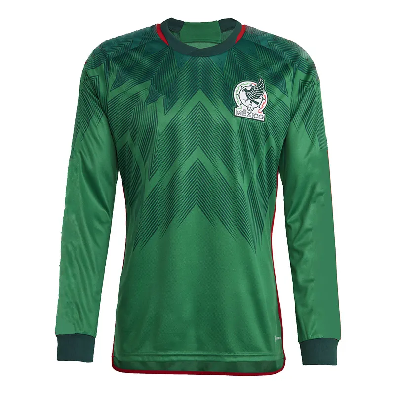 Mexico soccer jersey long clearance sleeve