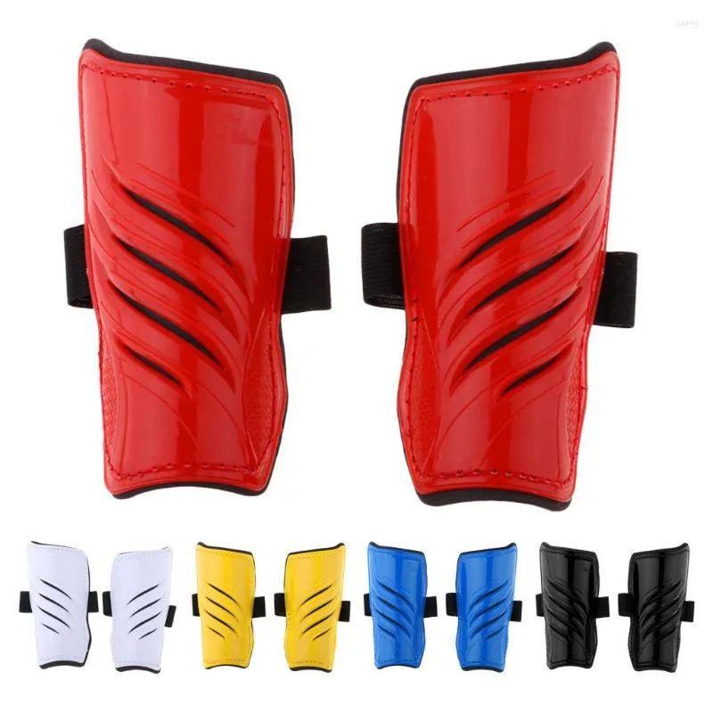 Moto Armure 1 Paire Enfants Garçons Filles Football Football Formation Protège-tibias Léger Gardes Protecteurs