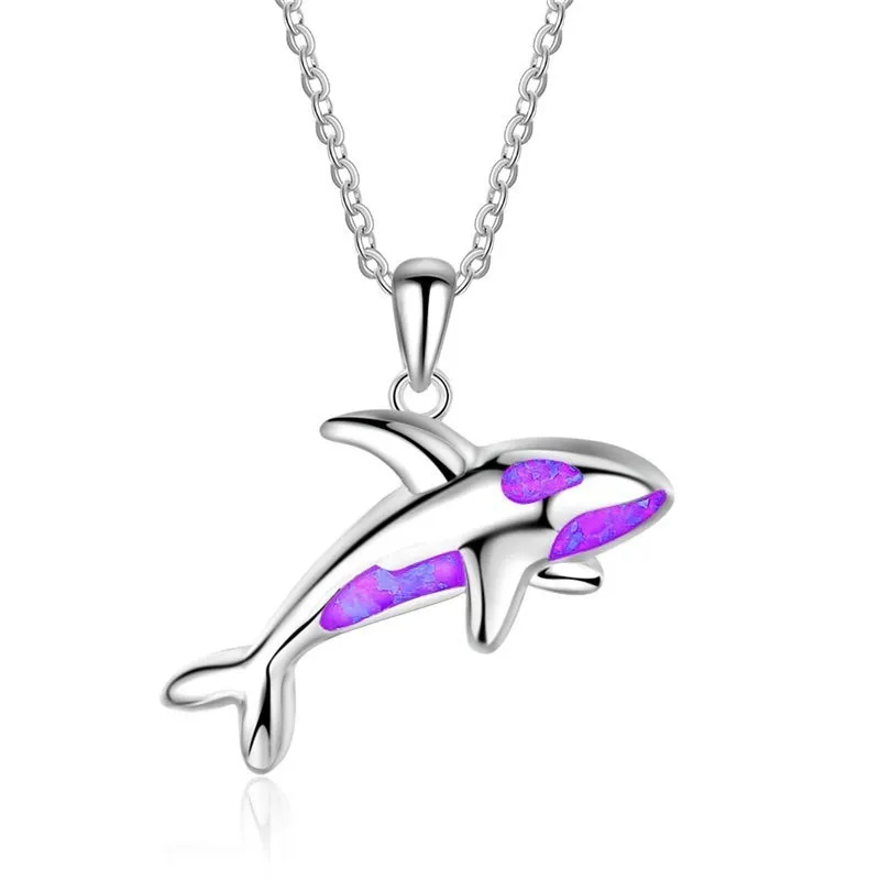 Anhänger Niedliche Delphin Halskette Mode Frauen Hochzeit Schmuck Geburtstag Geschenk Zubehör