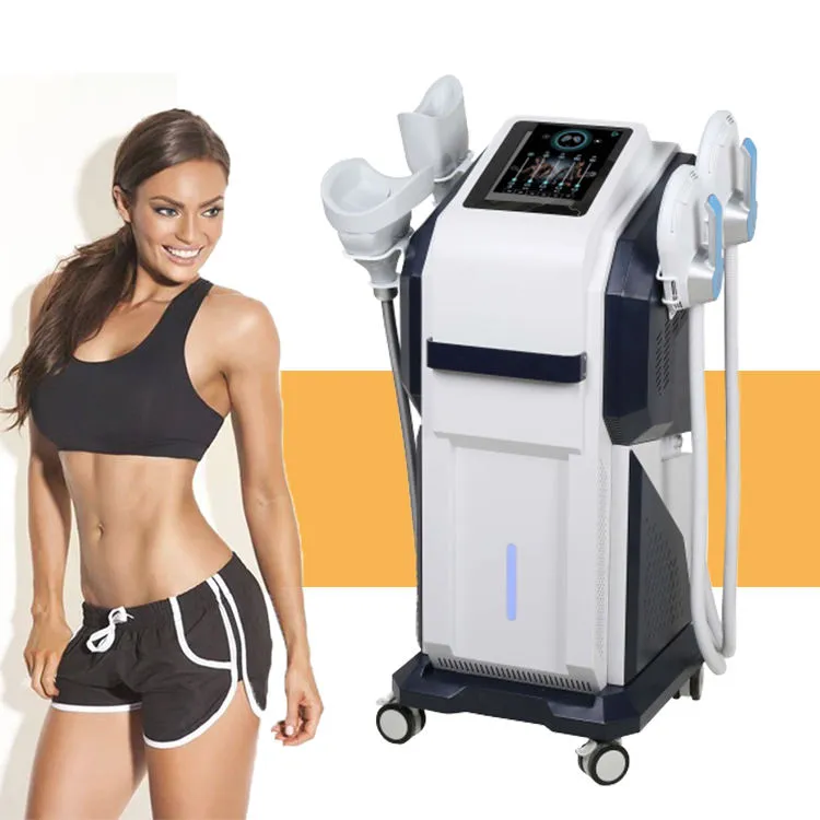 Machine amincissante 2 en 1 cryo HI-FMT EMS, entraînement musculaire, sculpture du corps, gel des graisses fraîches, cryothérapie 360