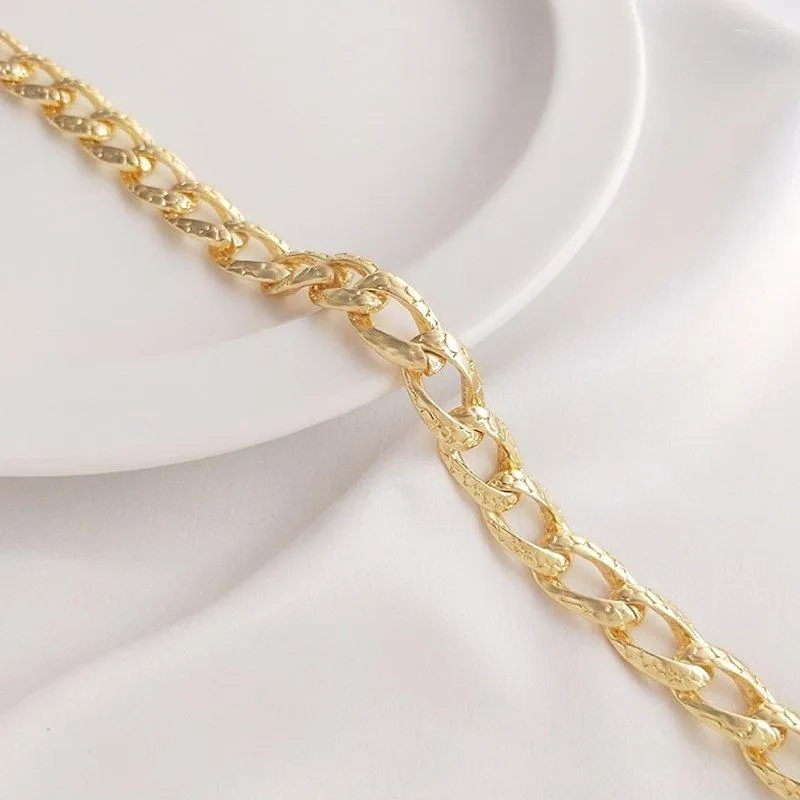 Ссылка браслетов 50 см шарм для женщин -дизайнерских дизайнеров заклинает золотые украшения Bangles