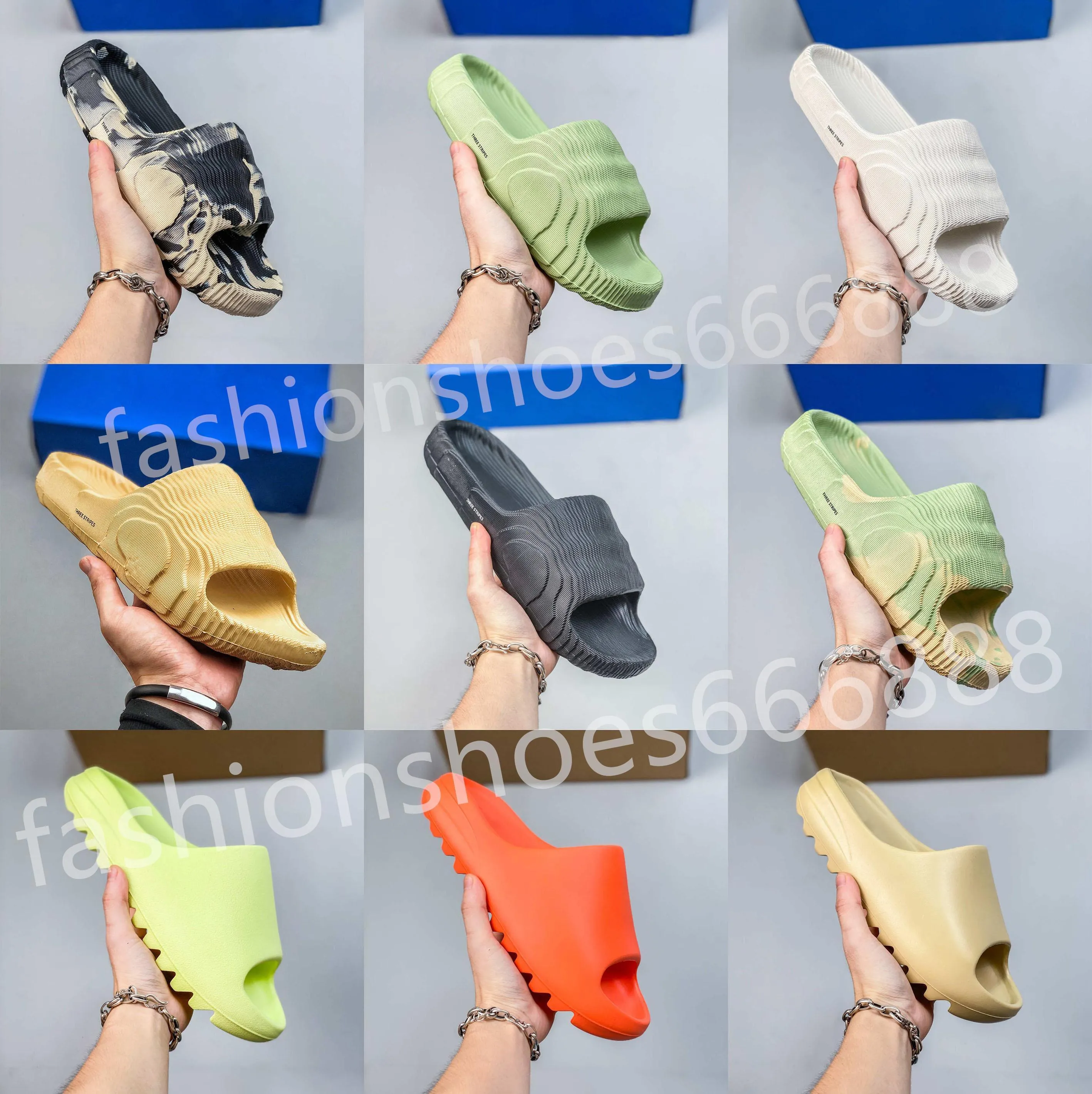 Мужские слайд Adilette 22 Slippers Fashion Women Женщины на открытом воздухе шлепанц