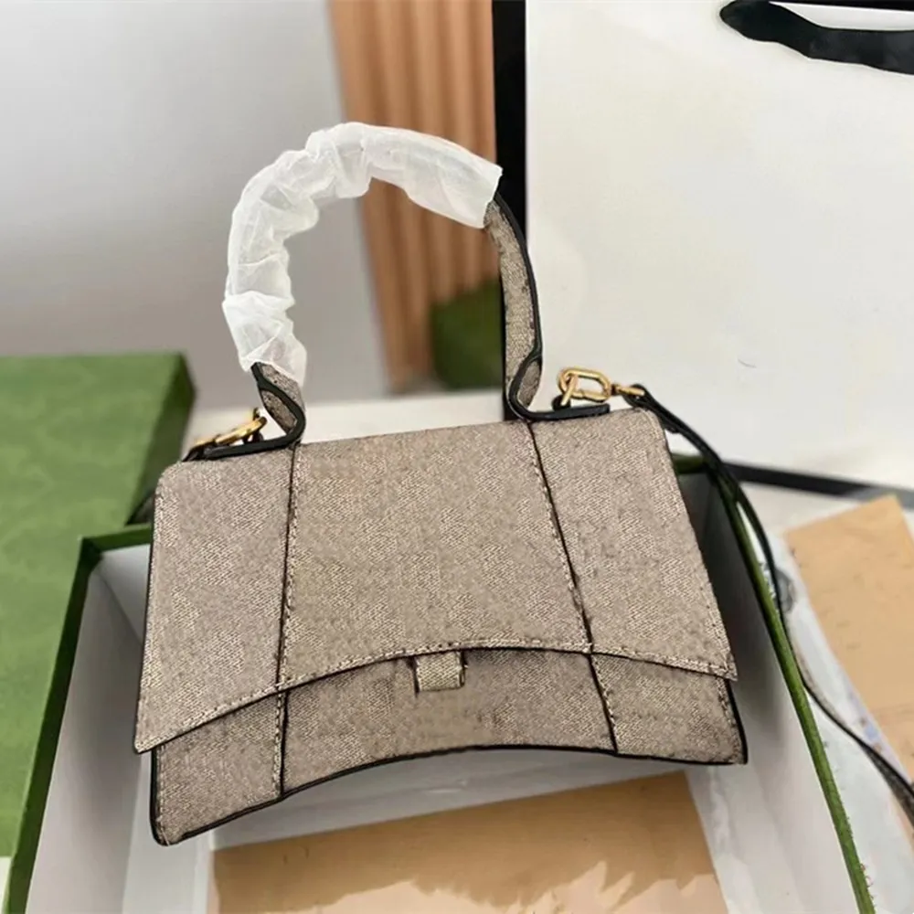 Borsa a tracolla da donna Half Moon Tote Borse di marca firmate Borse da donna in vera pelle di alta qualità Borse a tracolla marrone di lusso