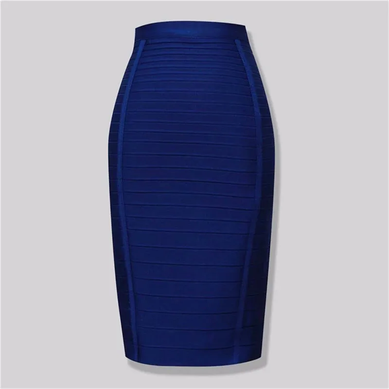 Casual Dresses Bandage Skirts Women Bodycon Woman Sexy Harajuku Party Club Elegant Celebrity Pencil Skrit Plus Size XL 220902