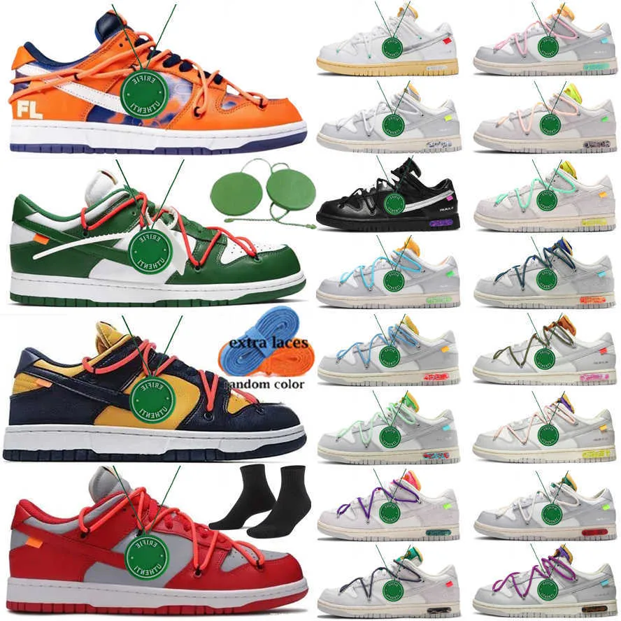shoes White x Authentic Running Shoes Futura Red Pine Green University Gold Sneakers big size 47 air shoe