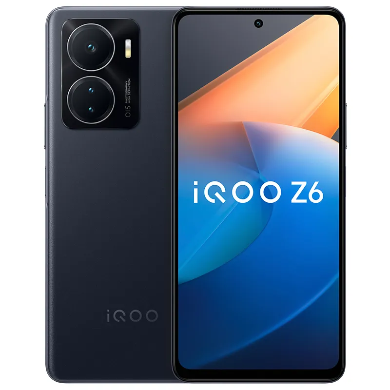 Original Vivo IQOO Z6 5G Mobiltelefon 8GB 12 GB RAM 128 GB 256 GB ROM Snapdragon 778G Plus Android 6.64 "120Hz Full Display 64MP NFC Fingeravtryck ID FACE WAKE SMART CEL TELEFON