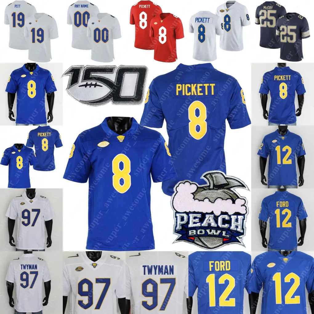 Pitt Panthers Football Jersey Show Your Support! Hammond, Carter, Wayne,  Mumpfield, Kamara, Morgan, Devonshire, Sauls, McCoy, Donald