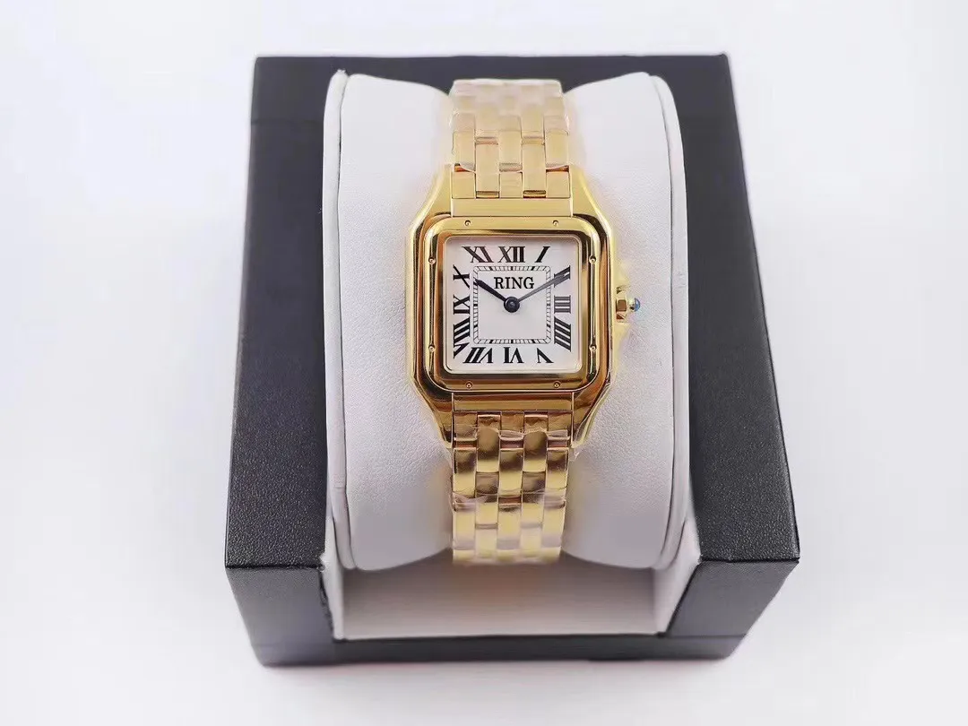 La montre à quartz AAA pour femme est le premier choix pour les cadeaux avec un design étanche noble et classique en acier inoxydable 295S.