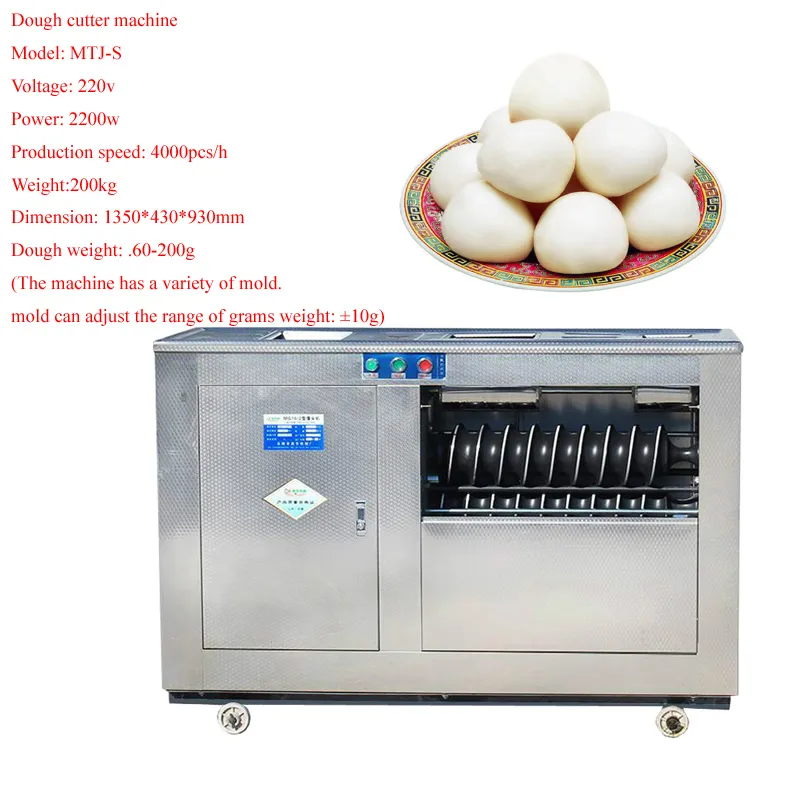 Linboss Sıcak Satış Buhar Bökü Makinesi / Otomatik Hamur Bölücü Yuvarlama Makinesi / Buharda pişirilmiş ekmek yuvarlama şekillendirme Makinesi