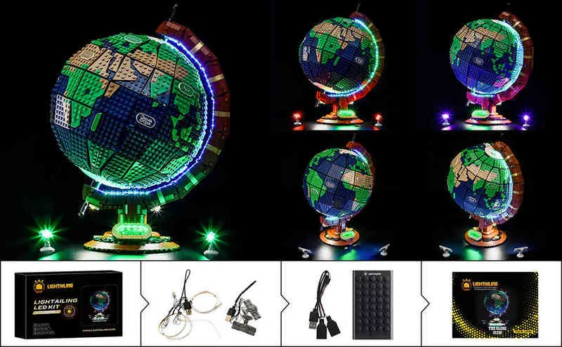 Light Kit For Lego Globe 21332(Free Shipping) – Lightailing