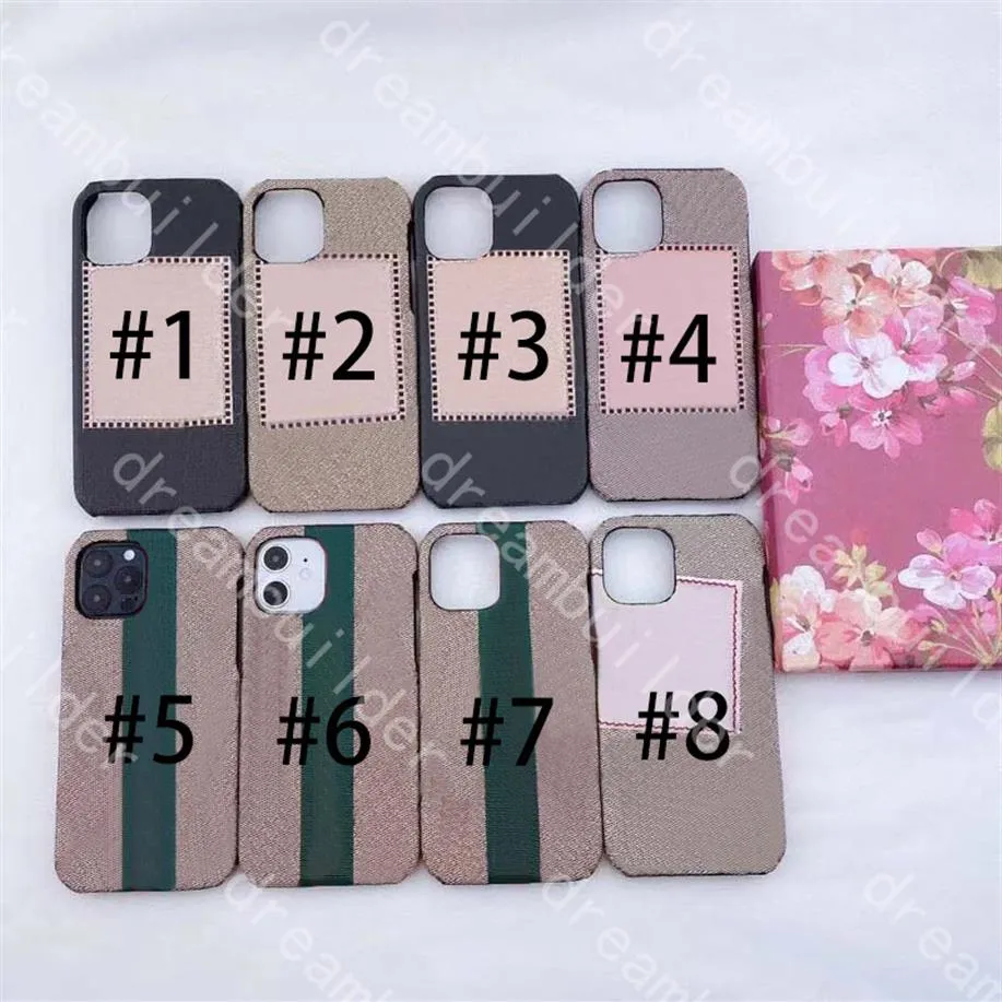 Designer Fashion Phone Cases for iPhone 12 Pro Max 13 Case Mini 11 11pro X XS XR