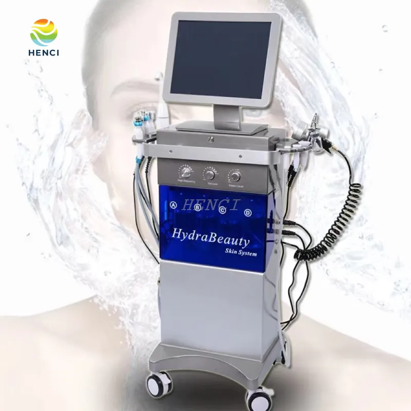 Dispositivo per idromicrodermoabrasione Hydra Diamond Microdermoabrasione Hydradermabrasion Peel Facial Machine 12 in 1