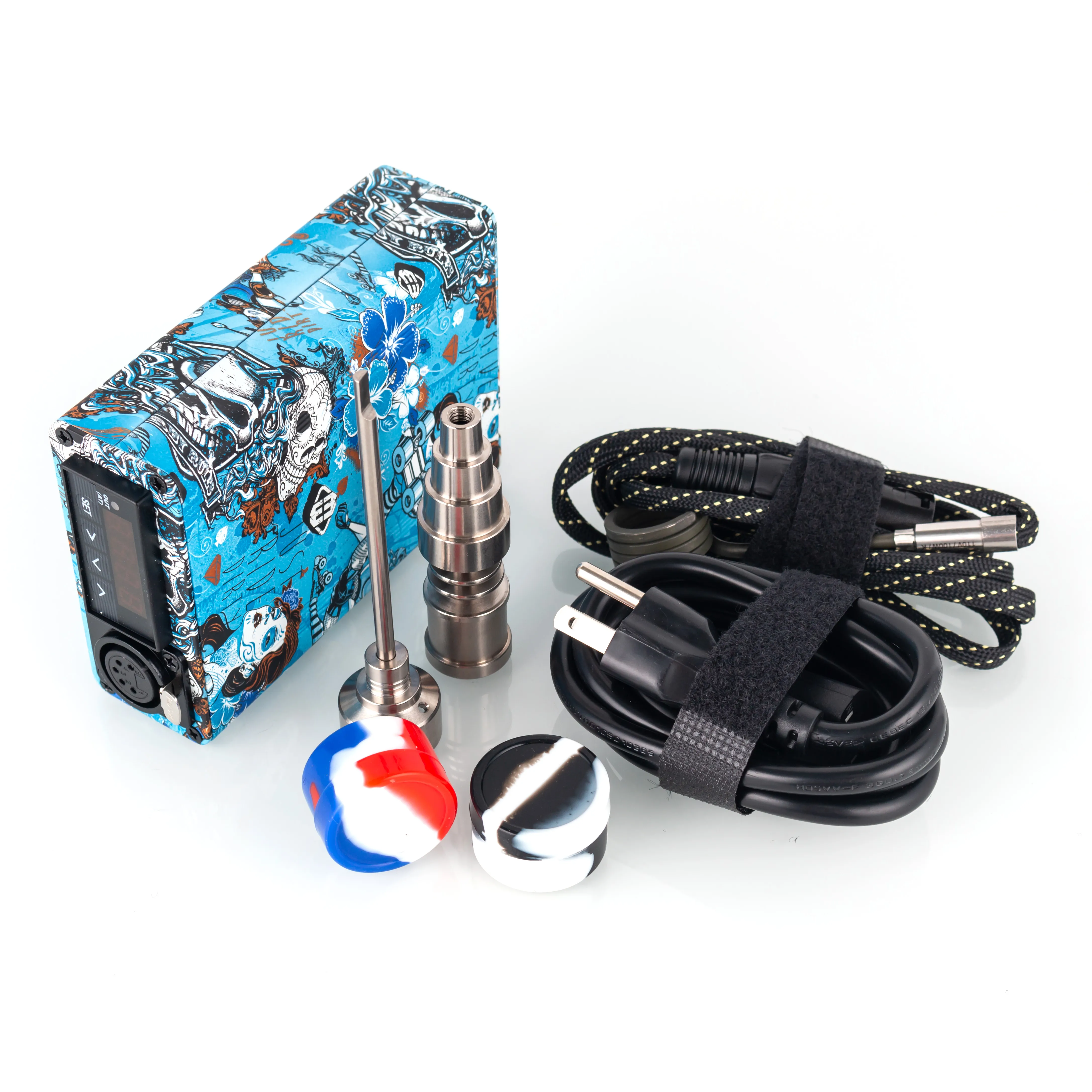 Wholesale Portable Electric Dab Pen Rig With Titanium Domeless Coil