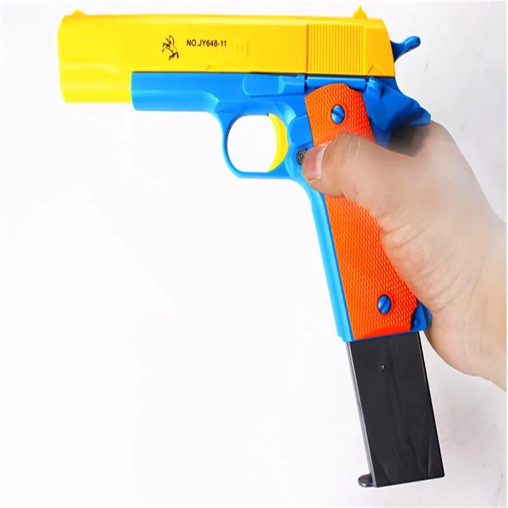 New Fashion Classic M1911 Toys Mauser Pistol Childrens Toy Guns Soft