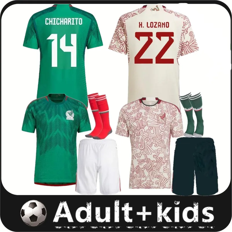 22 23 HOMMES MEXICO SOCCER JERSEY