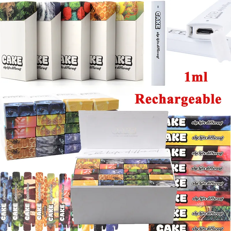 CAKE She Hits Different Disposable Vapes New Packaging 10 Strains 1ml