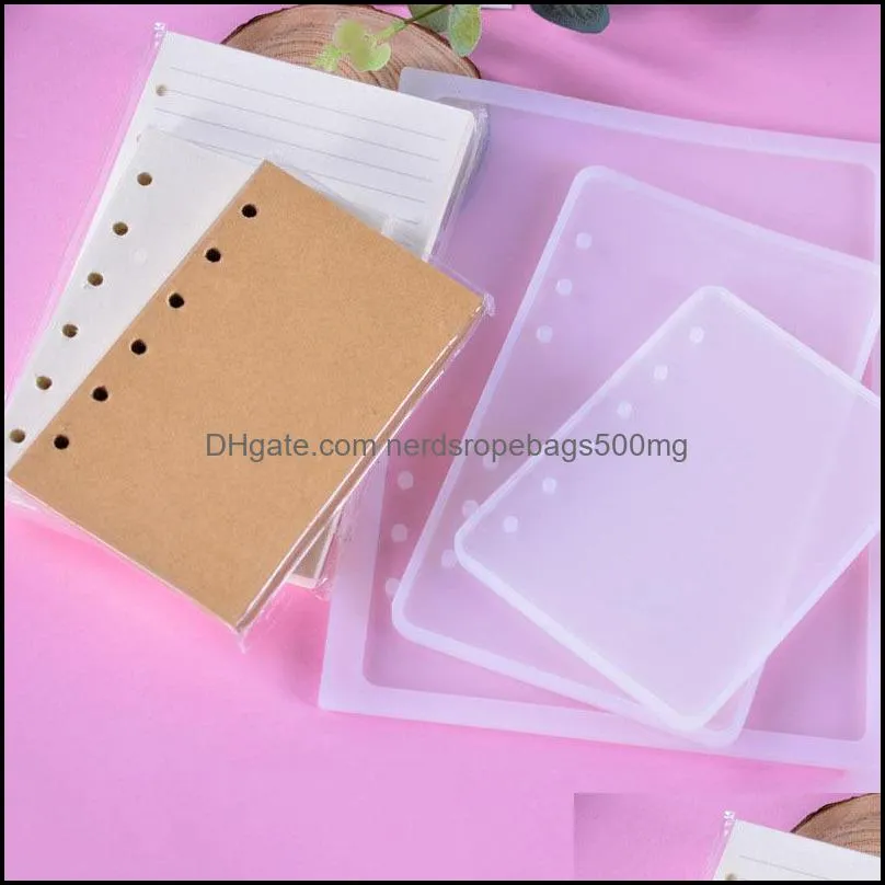 Baking Moulds A5 A6 A7 Notebook Er Sile Mold Mods Resin Handmade Diy Jewelry Making Epoxy Resins Molds 718 K2 Drop Delivery 2021 Home Dhfds