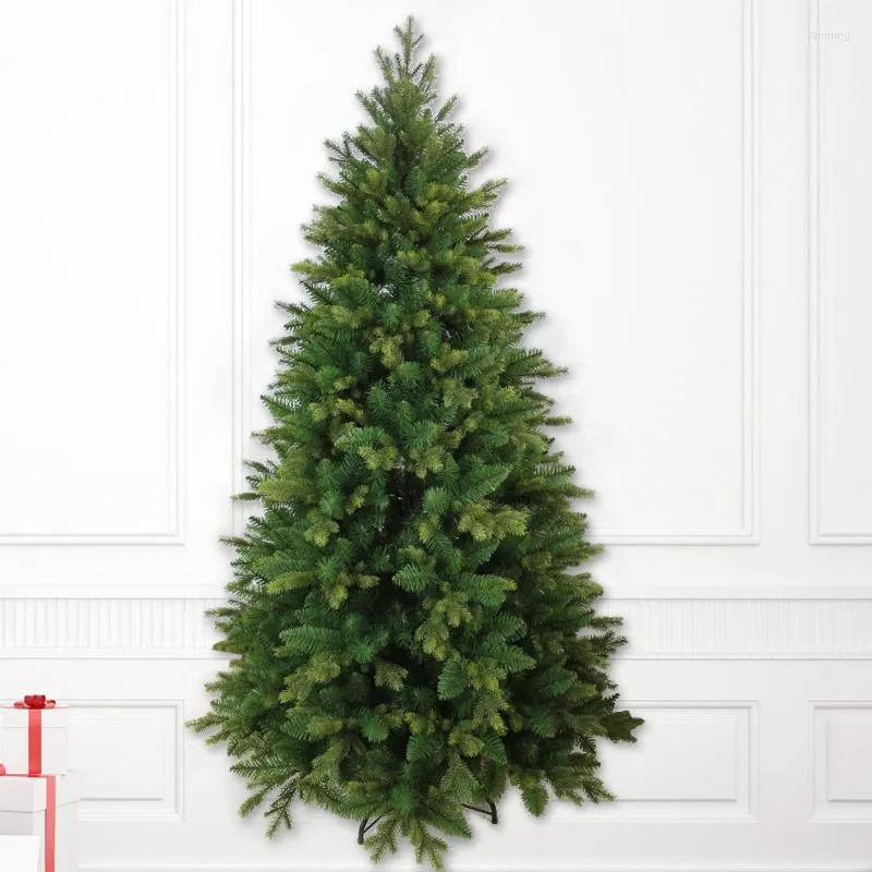 Décorations de Noël 2,4 m haut de gamme arbre artificiel jour produit faux PE PVC matériel pin