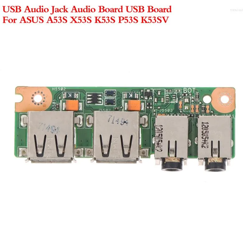 Kable komputerowe 1PC USB Audio Jack Board dla ASUS A53S X53S K53S P53S K53SV