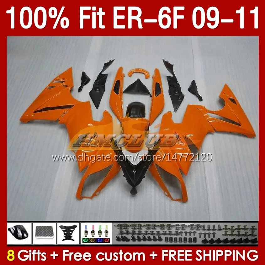 OEM Fairings Kit for Kawasaki Ninja 650r Er 6 F 650 R Er6f 09 10 11 Body 149No.48 ER-6 F ER 6F ER-6F Bodywork