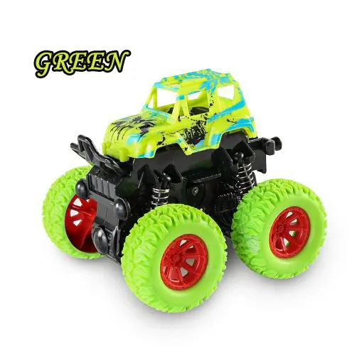 Monster Truck Toys – Voitures jouets à friction Véhicules Push and Go pour  enfants Meilleur cadeau de fête d'anniversaire de Noël pour garçons filles  de 3 ans et plus Lot de 4 