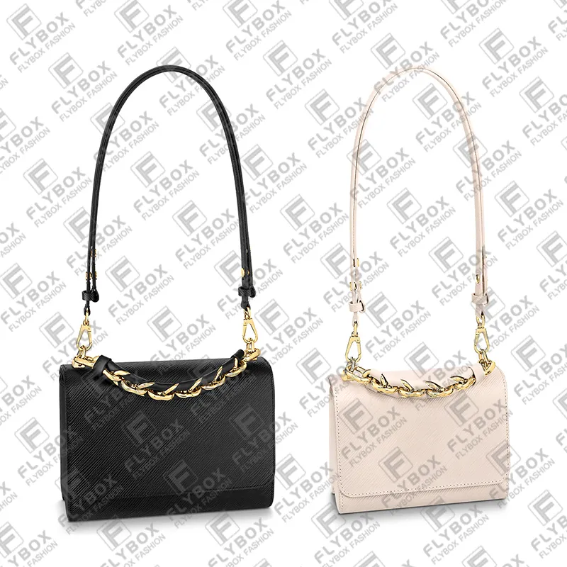 M59887 M59888 M59852 Twist Chain Bag Schoudertas Women Mode Luxe Designer Crossbody Handtas Tas Tote High Quality Top 5A Purse Pouch Fast Delivery