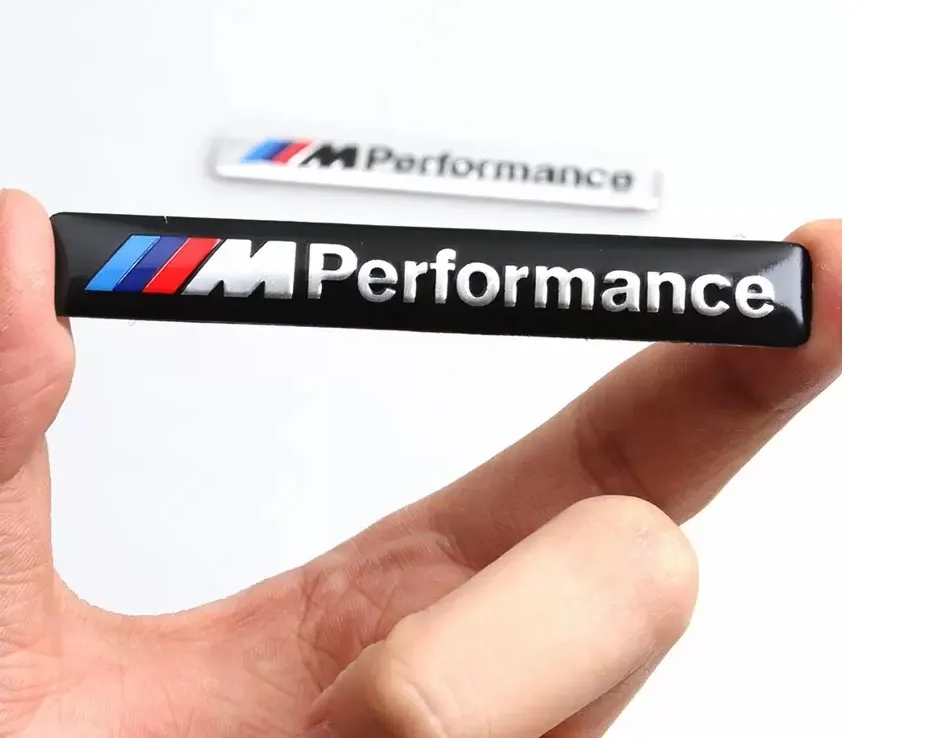 Auto Styling M Power Auto Aufkleber Aluminium Emblem Grill Abzeichen für BMW E34 E36 E39 E53 E60 E90 F10 F30 M3