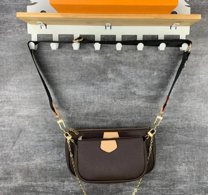 Wallets & Holders Sale set women crossbody bag Genuine Leather luxury handbags purses designers lady tote bags Coin Purse three item