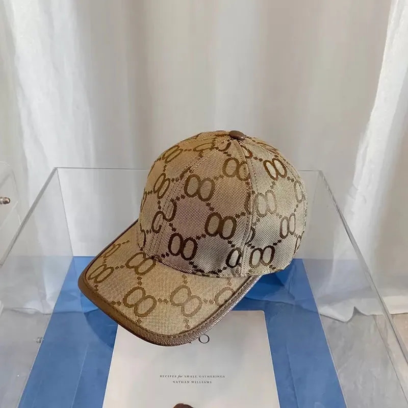 CASQUETTE Designers Fashion Letters Baseball Cap Women Men Sport Ball Caps Outdoor Travel Sun Hat Borduurde hoeden