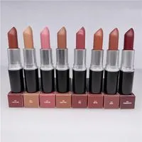Top-quality 2022 new matte lipstick Luster Lipsticks Frost Sexy Lips Long Lasting Nude Velvet 3g Waterproof sweet smell with Engli287G